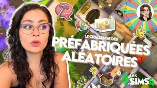 Miniature : Le CHALLENGE des PRÉFABRIQUÉES ALÉATOIRES… c'est un fiasco 🤣 | Challenges de la Commu - Sims 4
