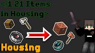 Miniature : [2026] Avoir les items de la 1.21 en Housing ??! | Hypixel Housing Tutoriel