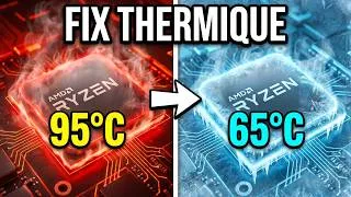 Miniature : Votre Ryzen 5000 chauffe trop ? Voici la solution