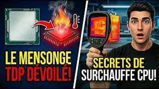Miniature : Le mensonge du TDP : Pourquoi votre CPU surchauffe.