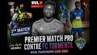 Miniature : MON PREMIER MATCH PRO AUX ÉTATS-UNIS 🇺🇸 | Le début d'un rêve ⭐ FC TORMENTA  #soccer #football