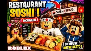 Miniature : ON CRÉE NOTRE RESTAURANT DE SUSHI ! (Roblox)