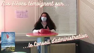 Miniature : Nos élèves témoignent sur...le Conseil d'administration