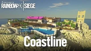 Miniature : Rainbow Six: Siege - Coastline map in Minecraft