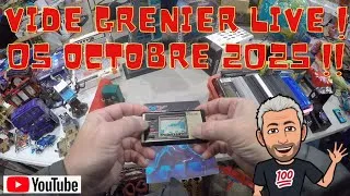 Miniature : #225 - Vide Grenier Live du 05 Octobre 2025 !! Retour gagnant (?)!! ^^