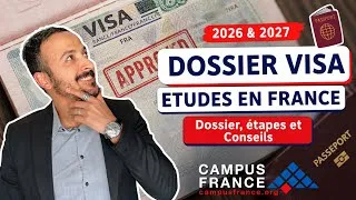 Miniature : Dossier Visa Études en France 🇫🇷 Réponses et Conseils