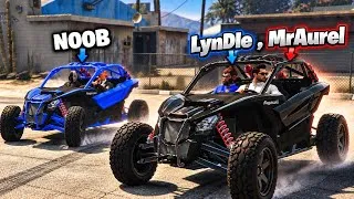 Miniature : QUI GUIDERA LE MIEUX SON EQUIPIER EN 2 VS 2?! SUR GTA 5