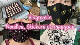 Miniature : Vlogmavie2020 #2 Nouilles, Stickers et masques !