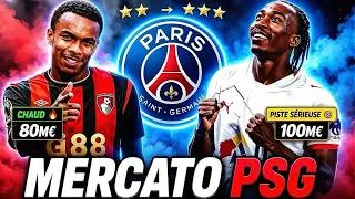 Miniature : MERCATO PSG 🔴🔵 Qui peut vraiment améliorer le double Champion d'EUROPE ? 🚨 Les dernières infos...