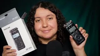 Miniature : Un nouveau MICRO ! 🎤 | ASMR Français (Tascam dr-05x)