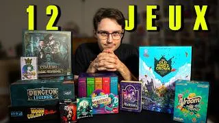 Miniature : 12 JEUX à retenir (auxquels j'ai joué dernièrement)