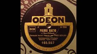 Miniature : Fred Gouin  " Primo Bacio "   1929