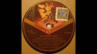 Miniature : Albert Carrara et Marjal " La Divine Lady "  1930