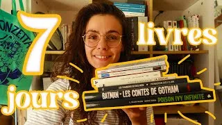 Miniature : 7️⃣📚 vlog lecture : 7 jours 7 livres