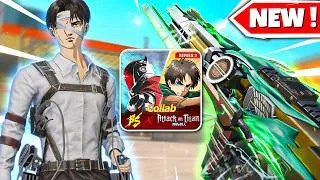 Miniature : NEW Levi Attack on Titan  EVO Scar and Zero Skin are INSANE !
