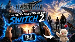 Miniature : Final Fantasy VII Rebirth sur SWITCH 2 : Mon TEST en mode PORTABLE (Vraiment jouable ?)