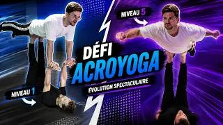 Miniature : Je suis devenu SUPERMAN en 5 minutes ! | Défi Acroyoga