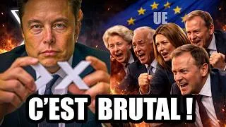 Miniature : Exagéré Elon Musk doit 120.000.000$ a 'UE' a cause de  X !