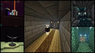 Miniature : Battre TOUT les BOSS de Minecraft SANS armure...