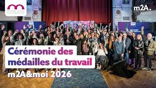 Miniature : Cérémonie des médailles du travail m2A&moi 2026