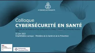 Miniature : Replay Colloque Cybersécurité en santé - Conférences 1/2