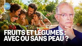 Miniature : SANTÉ : faut-il manger la peau des fruits et légumes ? | E=m6