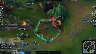 Miniature : How to bait 2 free kills ! League of legends !