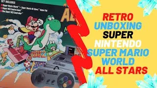 Miniature : Retro Unboxing Pack console Super Mario All Stars + Super Mario World