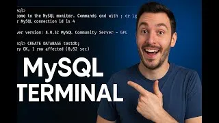 Miniature : Apprendre MySQL en Terminal : Crée ta première base de données pas à pas !