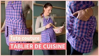 Miniature : Tuto couture : coudre un tablier de cuisine