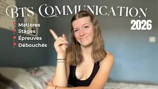 Miniature : BTS Communication : contenu, stages, épreuves… je vous dis TOUT 🎓