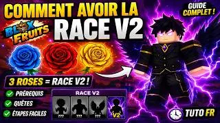 Miniature : Comment AVOIR la RACE V2 dans Blox Fruits (Tuto rapide 2026)