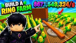 Miniature : Je deviens RICHE sur Build A Ring Farm ! 