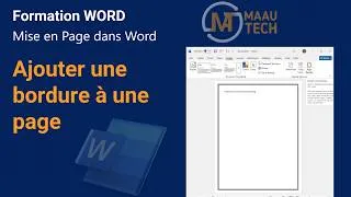 Miniature : 13. Ajouter les bordures à vos Pages dans Microsoft Word (Mise en Page Facile)