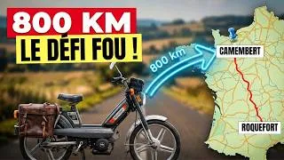 Miniature : Ma vieille mob va transporter une carte postale sur 800 km !