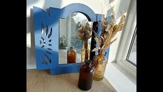 Miniature : Avant/Après : un miroir en bois relooké sans effort