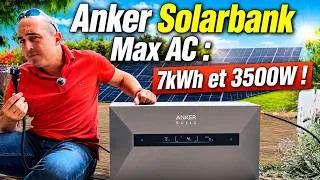 Miniature : Anker SOLIX Solarbank Max AC : 7kWh et 3500W, la meilleure batterie solaire ?