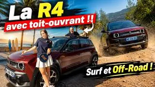 Miniature : Essai R4 "Plein Sud" : toit ouvrant, surf et off-road !