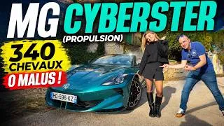 Miniature : Essai MG Cyberster Propulsion : 0 malus, 340 ch et 100% fun !