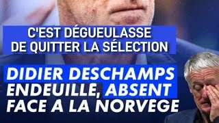 Miniature : Didier deschamps quitte la sélection France pierron sous le choc l'équipe 21 en pls