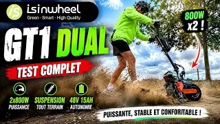 Miniature : 1600W sous les pieds ! 😱 Je teste la ISINWHEEL GT1 DUAL