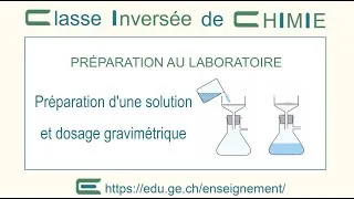 Miniature : L03D Préparation d'une solution et dosage gravimétrique (classe inversée)