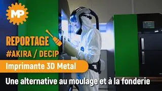 Miniature : Reportage à AKIRA Bergerac : Quand l'usinage rencontre l'impression 3D Metal