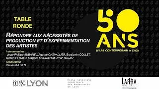 Miniature : Répondre aux nécessités de production et d'expérimentation des artistes - Table ronde