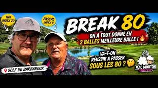 Miniature : BREAK 80 AU GOLF DE BARBAROUX 🔥 Avec Pascal (Index 9) | Va-t-on y arriver en 2BMB ?