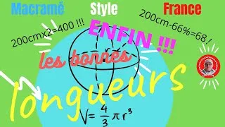 Miniature : MACRAMÉ : CALCULER LES LONGUEURS
