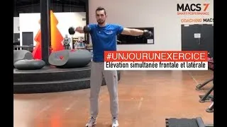 Miniature : #UNJOURUNEXERCICE - Élévation simultanée frontale et latérale