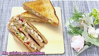Miniature : Ma Version du Club Sandwich Poulet Crudités 🥗 | Fait Maison, 100% Meilleur que le Supermarché