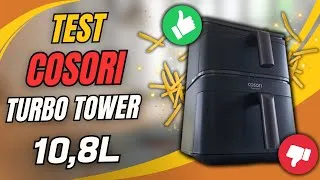 Miniature : Mon Avis ? Test de l'Air Fryer Turbo Tower de COSORI (10,8L) !