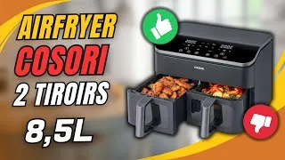 Miniature : Mon Avis ? Air Fryer Cosori Dual Basket (8,5L) | 2 Tiroirs